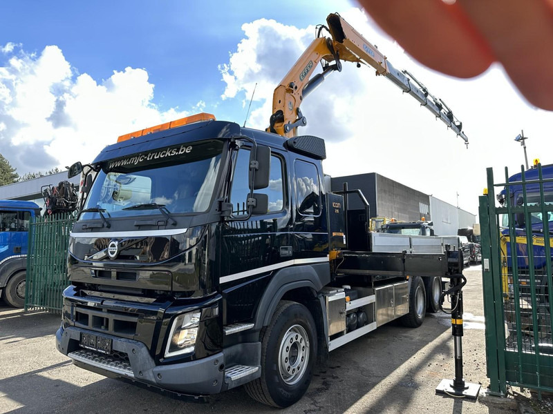Volvo FMX 370 6x2 PRITSCHE 6M35 + KRAN EFFER 215/6S -*127.000km* - LIFT AXLE - DOUBLE WHEELS - I SHIFT - EURO 6 - BE PAPERS - Бордови камион, Камион с кран: снимка 5 Volvo FMX 370 6x2 PRITSCHE 6M35 + KRAN EFFER 215/6S -*127.000km* - LIFT AXLE - DOUBLE WHEELS - I SHIFT - EURO 6 - BE PAPERS - Бордови камион, Камион с кран: снимка 5