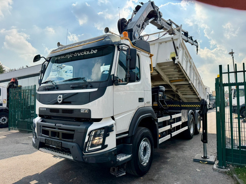 Volvo FMX 460 6x4 PRITSCHE + KRAN HIAB 244 E-5 HIPRO - ROTATOR - RADIO - *349.000km* - EURO 6 - 13T AXLES - BE TRUCK - Бордови камион, Камион с кран: снимка 3 Volvo FMX 460 6x4 PRITSCHE + KRAN HIAB 244 E-5 HIPRO - ROTATOR - RADIO - *349.000km* - EURO 6 - 13T AXLES - BE TRUCK - Бордови камион, Камион с кран: снимка 3