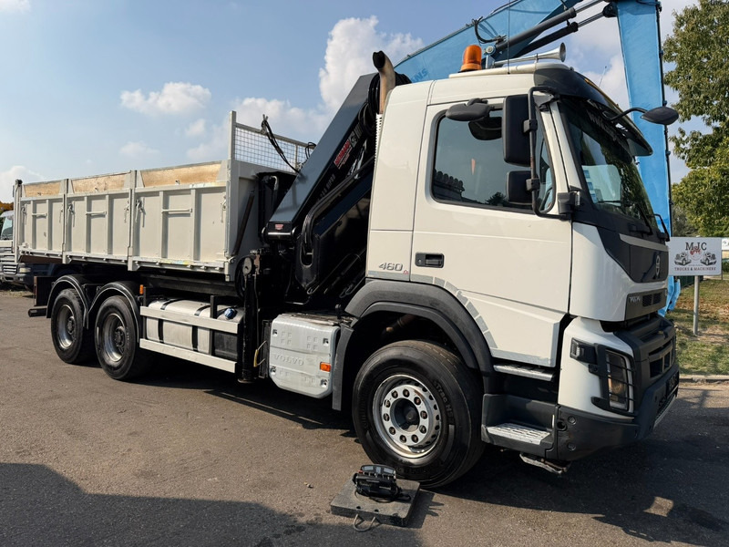 Volvo FMX 460 6x4 PRITSCHE + KRAN HIAB 244 E-5 HIPRO - ROTATOR - RADIO - *349.000km* - EURO 6 - 13T AXLES - BE TRUCK - Бордови камион, Камион с кран: снимка 1 Volvo FMX 460 6x4 PRITSCHE + KRAN HIAB 244 E-5 HIPRO - ROTATOR - RADIO - *349.000km* - EURO 6 - 13T AXLES - BE TRUCK - Бордови камион, Камион с кран: снимка 1