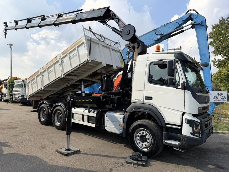 Volvo FMX 460 6x4 PRITSCHE + KRAN HIAB 244 E-5 HIPRO - ROTATOR - RADIO - *349.000km* - EURO 6 - 13T AXLES - BE TRUCK - Бордови камион, Камион с кран: снимка 2 Volvo FMX 460 6x4 PRITSCHE + KRAN HIAB 244 E-5 HIPRO - ROTATOR - RADIO - *349.000km* - EURO 6 - 13T AXLES - BE TRUCK - Бордови камион, Камион с кран: снимка 2