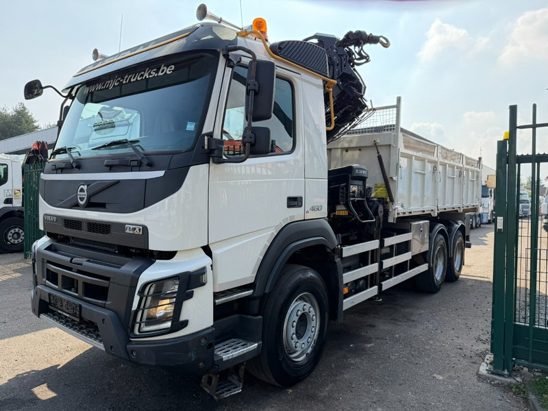 Volvo FMX 460 6x4 PRITSCHE + KRAN HIAB 244 E-5 HIPRO - ROTATOR - RADIO - *349.000km* - EURO 6 - 13T AXLES - BE TRUCK - Бордови камион, Камион с кран: снимка 4 Volvo FMX 460 6x4 PRITSCHE + KRAN HIAB 244 E-5 HIPRO - ROTATOR - RADIO - *349.000km* - EURO 6 - 13T AXLES - BE TRUCK - Бордови камион, Камион с кран: снимка 4