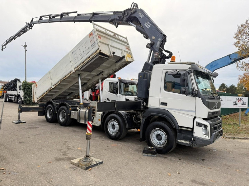 Volvo FMX 540 8x4 TIPPER + CRANE (29m!) FASSI F545 (6x) + JIB L324 (4x) - TIPPER - *192.000km* - RETARDER - ROTATOR - BE TRUCK - GOOD CONDITION - Самосвал камион, Камион с кран: снимка 1 Volvo FMX 540 8x4 TIPPER + CRANE (29m!) FASSI F545 (6x) + JIB L324 (4x) - TIPPER - *192.000km* - RETARDER - ROTATOR - BE TRUCK - GOOD CONDITION - Самосвал камион, Камион с кран: снимка 1