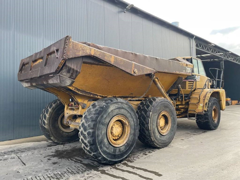 Cat 735 - Съчленен самосвал: снимка 4 Cat 735 - Съчленен самосвал: снимка 4