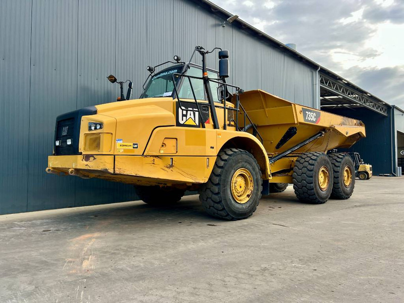 Cat 735C - Съчленен самосвал: снимка 1 Cat 735C - Съчленен самосвал: снимка 1