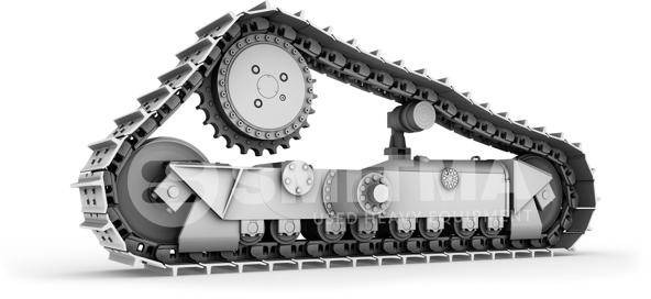 Нови Рама/ Шаси за Строителна техника Cat D7H: снимка 1