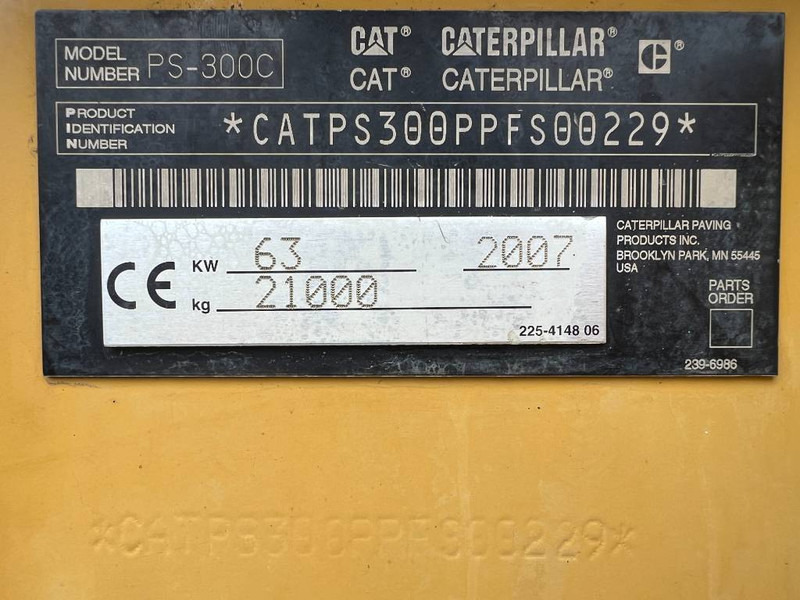 Cat PS300C - Пневматичен валяк: снимка 5 Cat PS300C - Пневматичен валяк: снимка 5