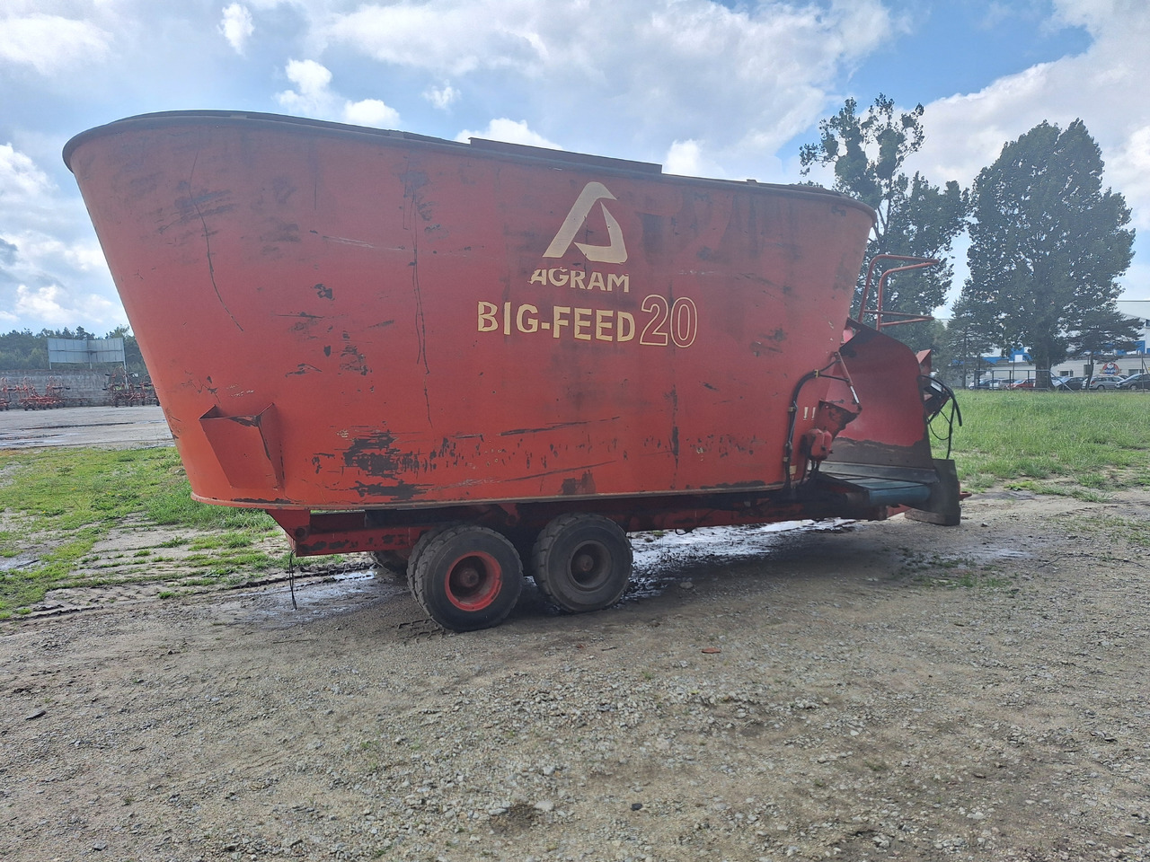 AGRAM BIG-FEED - Миксер-вагон: снимка 1 AGRAM BIG-FEED - Миксер-вагон: снимка 1