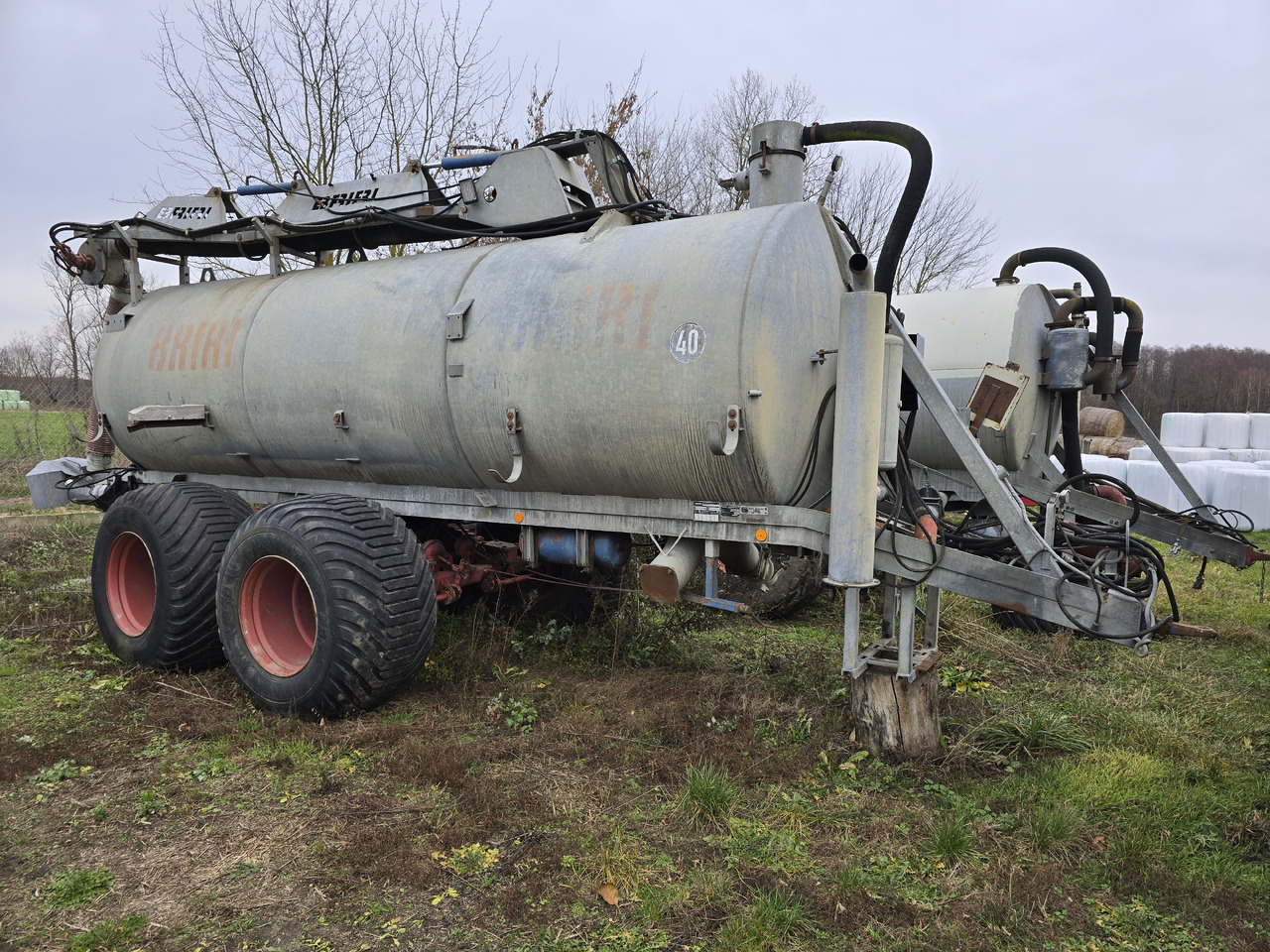 BRIRI Behalterbau VTTW140 - Цистерна за течен тор: снимка 1 BRIRI Behalterbau VTTW140 - Цистерна за течен тор: снимка 1