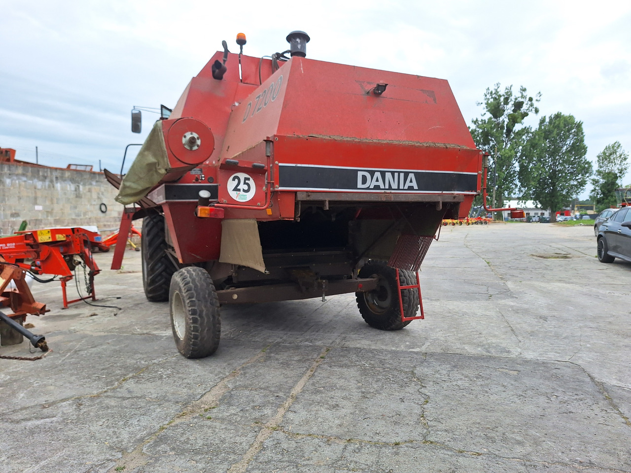 CASE DANIA 7200 - Зърнокомбайн: снимка 5 CASE DANIA 7200 - Зърнокомбайн: снимка 5