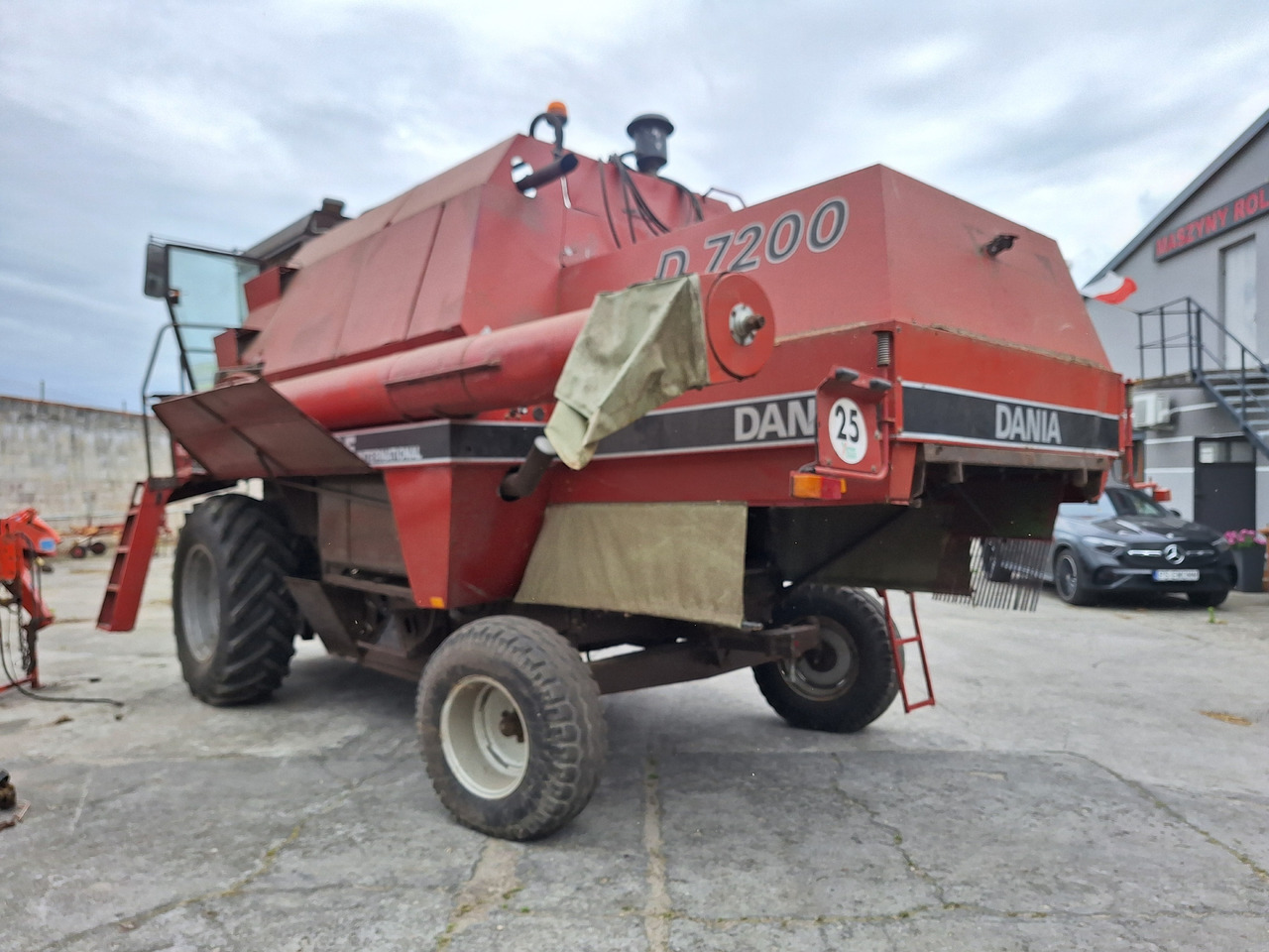 CASE DANIA 7200 - Зърнокомбайн: снимка 2 CASE DANIA 7200 - Зърнокомбайн: снимка 2