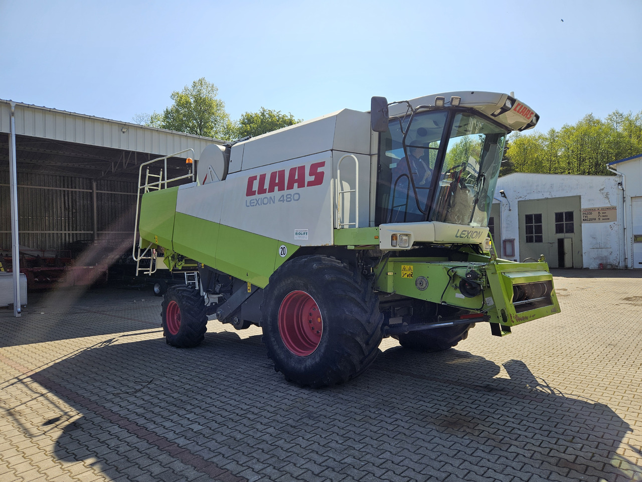 Claas Lexion 480 - Зърнокомбайн: снимка 4 Claas Lexion 480 - Зърнокомбайн: снимка 4