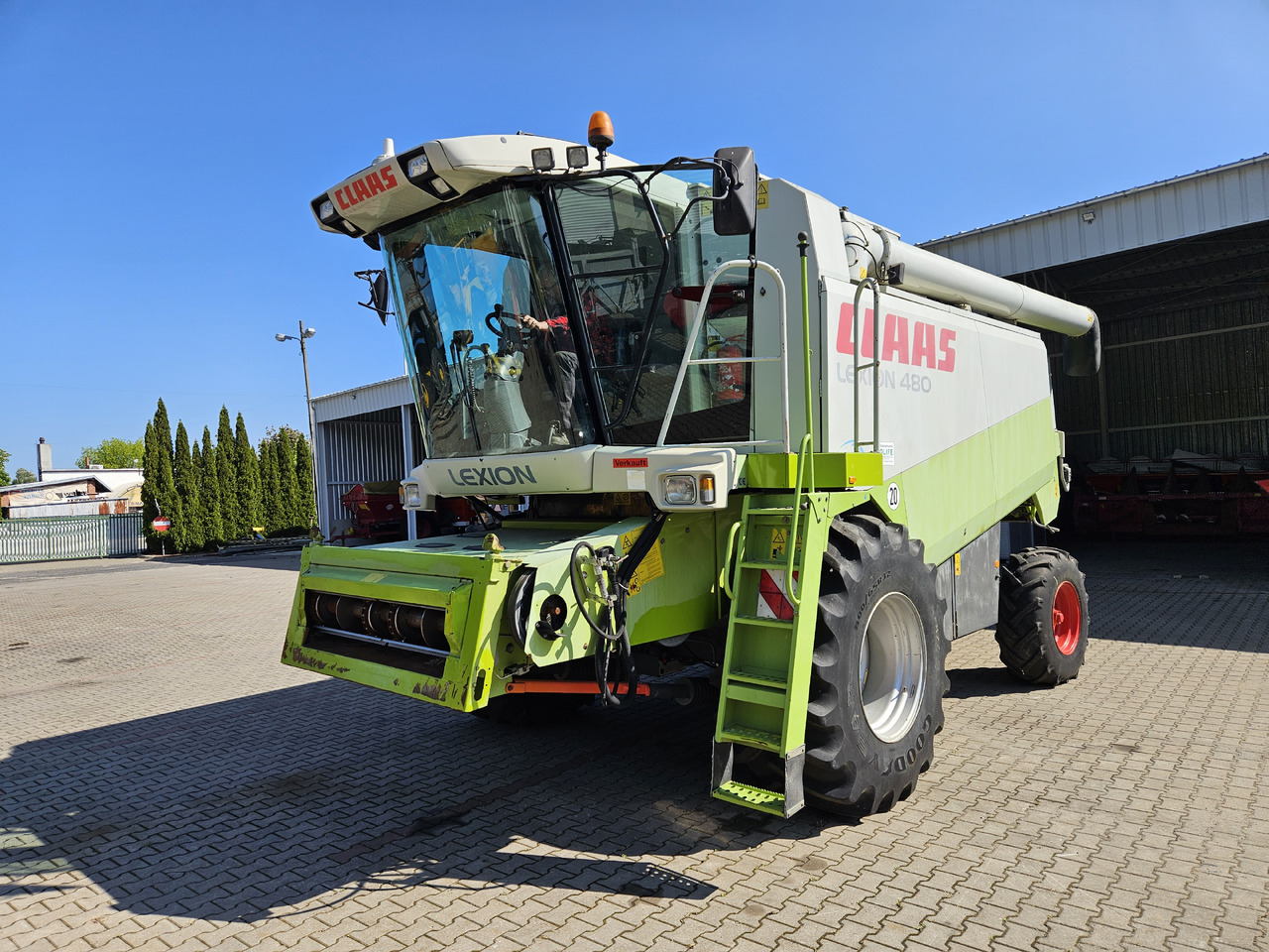 Claas Lexion 480 - Зърнокомбайн: снимка 2 Claas Lexion 480 - Зърнокомбайн: снимка 2