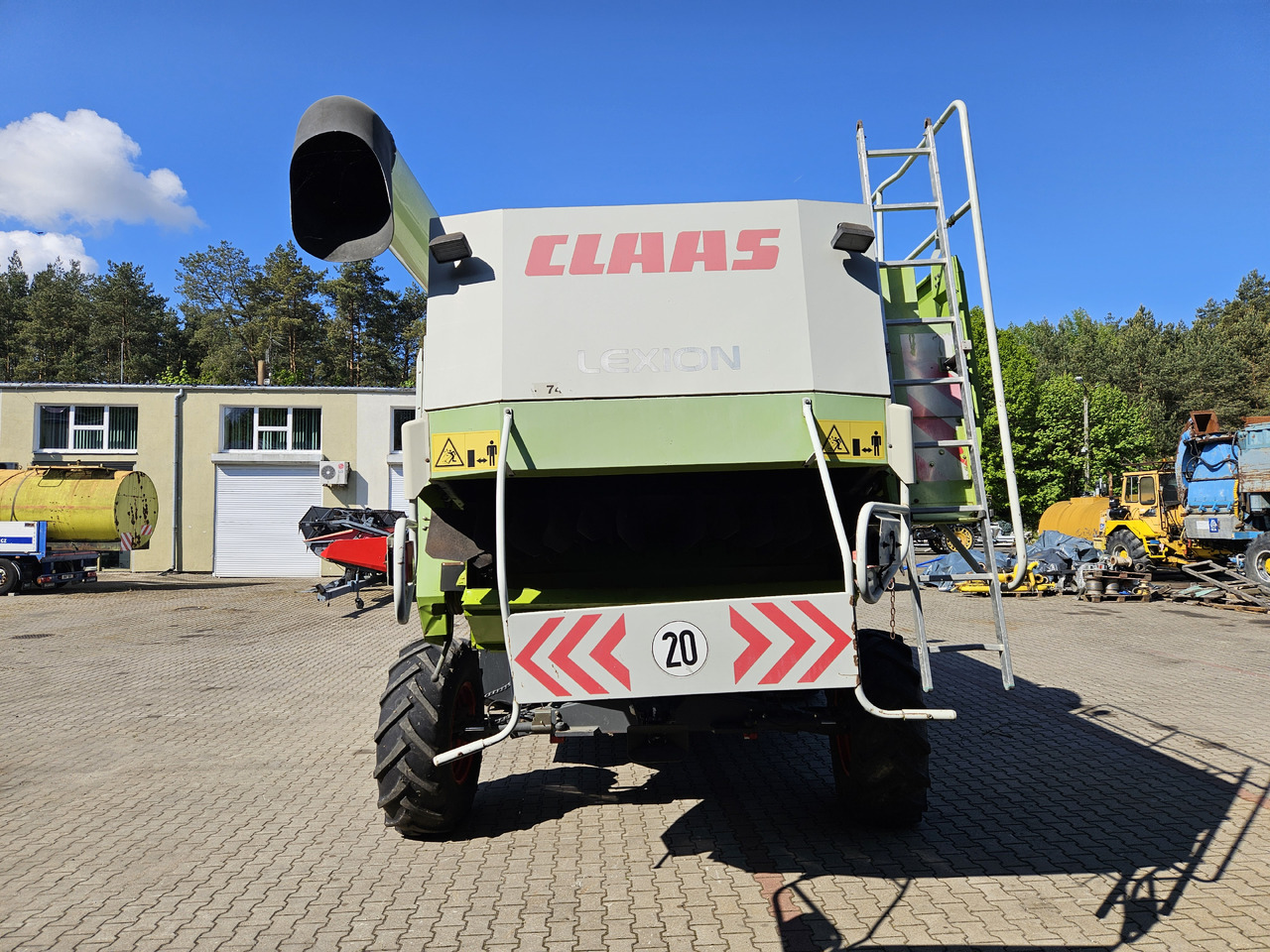 Claas Lexion 480 - Зърнокомбайн: снимка 4 Claas Lexion 480 - Зърнокомбайн: снимка 4