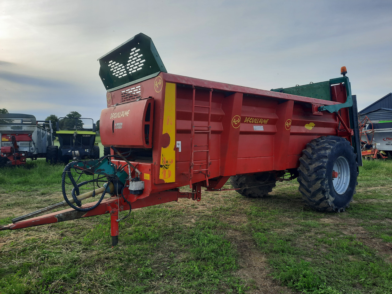 DEGUILLAUME Force 16 D - Разпръсквач за оборски тор: снимка 3 DEGUILLAUME Force 16 D - Разпръсквач за оборски тор: снимка 3