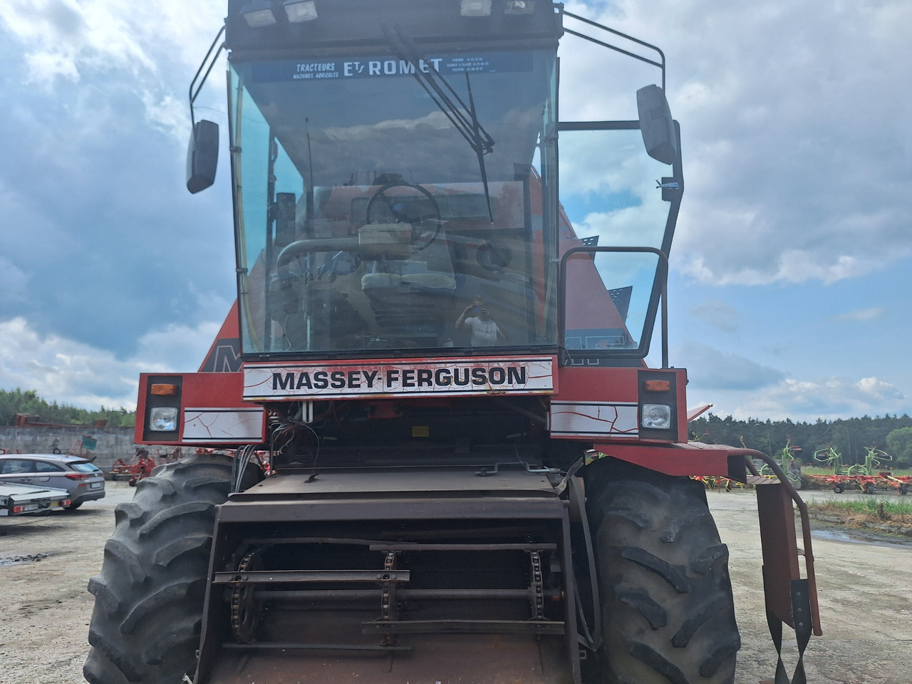 Massey Ferguson 29XP - Зърнокомбайн: снимка 2 Massey Ferguson 29XP - Зърнокомбайн: снимка 2