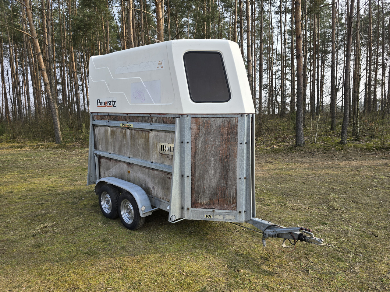 PONGRATZ PA 310 T - За превоз на животни ремарке: снимка 1 PONGRATZ PA 310 T - За превоз на животни ремарке: снимка 1