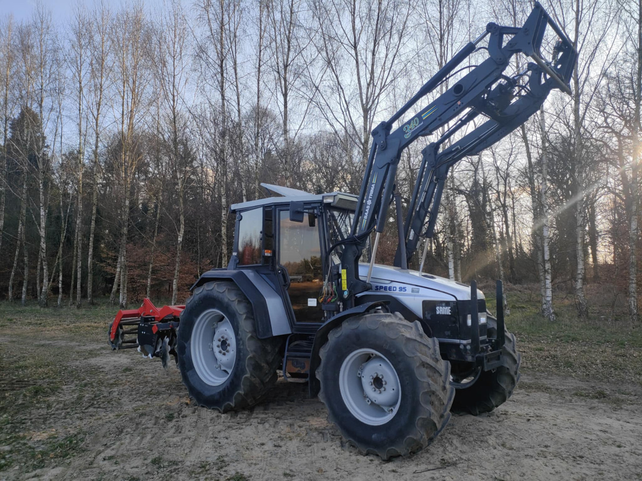 SAME ACQUA SPEED 95 874-90VDT - Трактор: снимка 1 SAME ACQUA SPEED 95 874-90VDT - Трактор: снимка 1