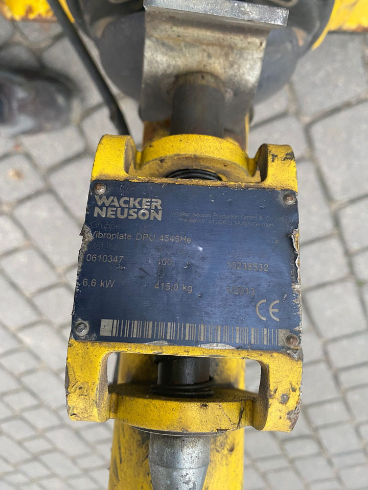WACKER NEUSON DPU 4545He - Виброплоча: снимка 5 WACKER NEUSON DPU 4545He - Виброплоча: снимка 5
