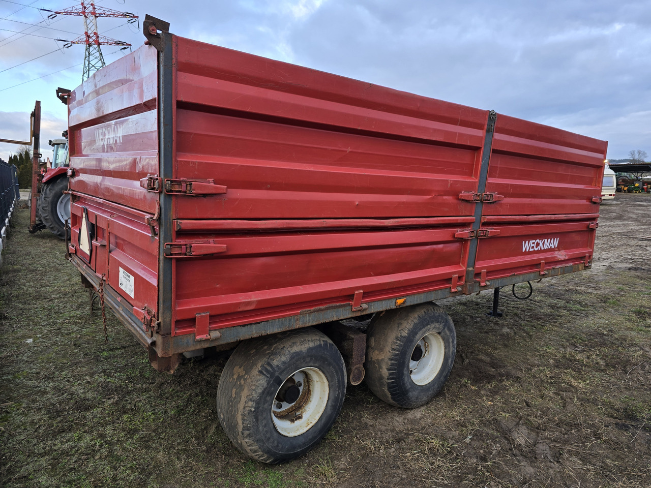WECKMAN 11 t - Селскостопанско ремарке самосвал: снимка 5 WECKMAN 11 t - Селскостопанско ремарке самосвал: снимка 5