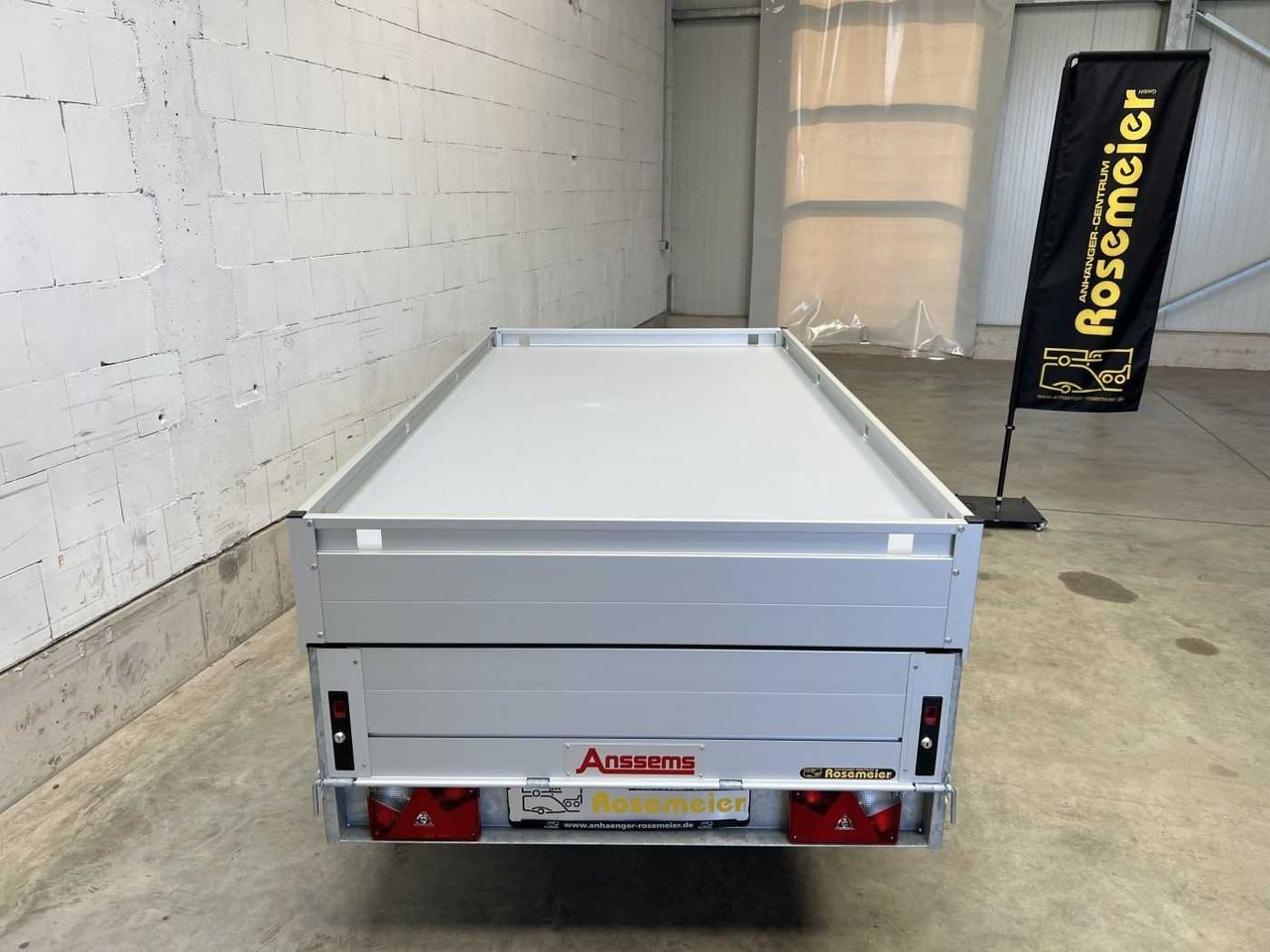 ANSSEMS GTB 1200 HT Deckelanhänger - Ремарке за кола: снимка 3 ANSSEMS GTB 1200 HT Deckelanhänger - Ремарке за кола: снимка 3