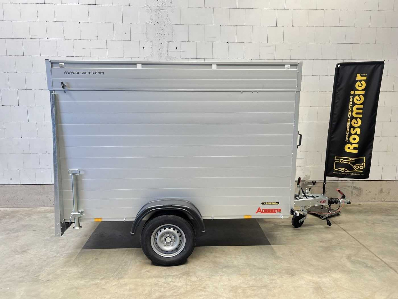 ANSSEMS GTB 1200 VT3 Deckelanhänger - Ремарке за кола: снимка 2 ANSSEMS GTB 1200 VT3 Deckelanhänger - Ремарке за кола: снимка 2