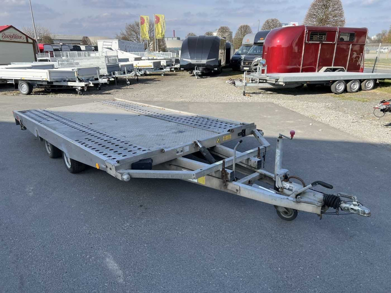 BOECKMANN ATH 27 Autotransporter kippbar - Автовоз ремарке: снимка 1 BOECKMANN ATH 27 Autotransporter kippbar - Автовоз ремарке: снимка 1