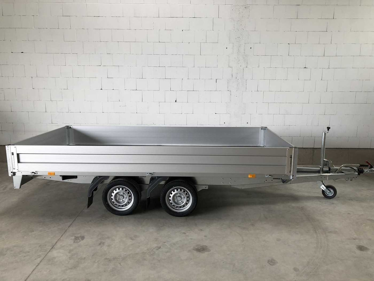 BOECKMANN HL-AL 3718/27 F Hochlader - Ремарке за кола: снимка 1 BOECKMANN HL-AL 3718/27 F Hochlader - Ремарке за кола: снимка 1