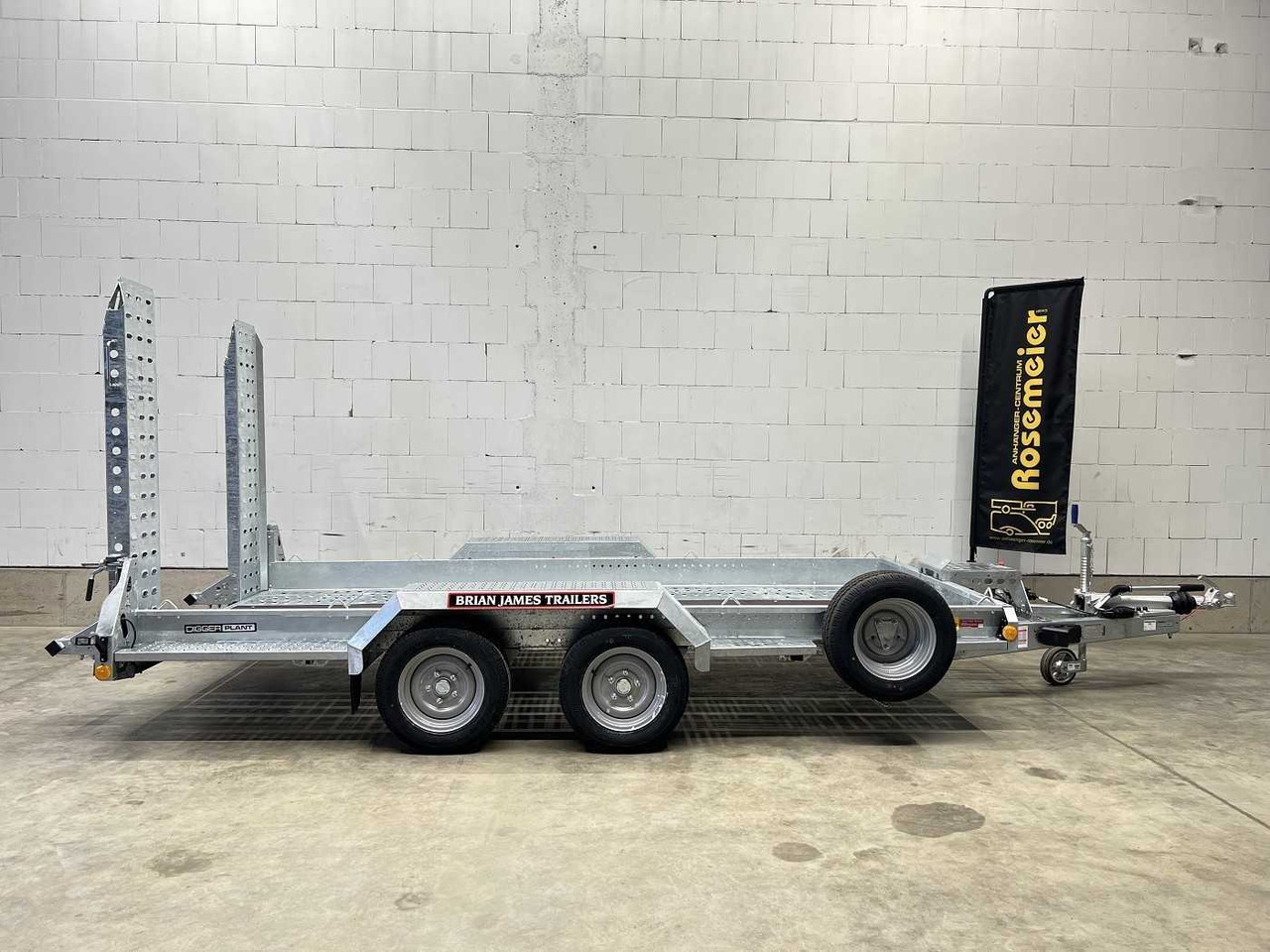 BRIAN_JAMES Cargo Digger Plant 2 Maschinentransporter - Ремарке за строителна техника: снимка 2 BRIAN_JAMES Cargo Digger Plant 2 Maschinentransporter - Ремарке за строителна техника: снимка 2
