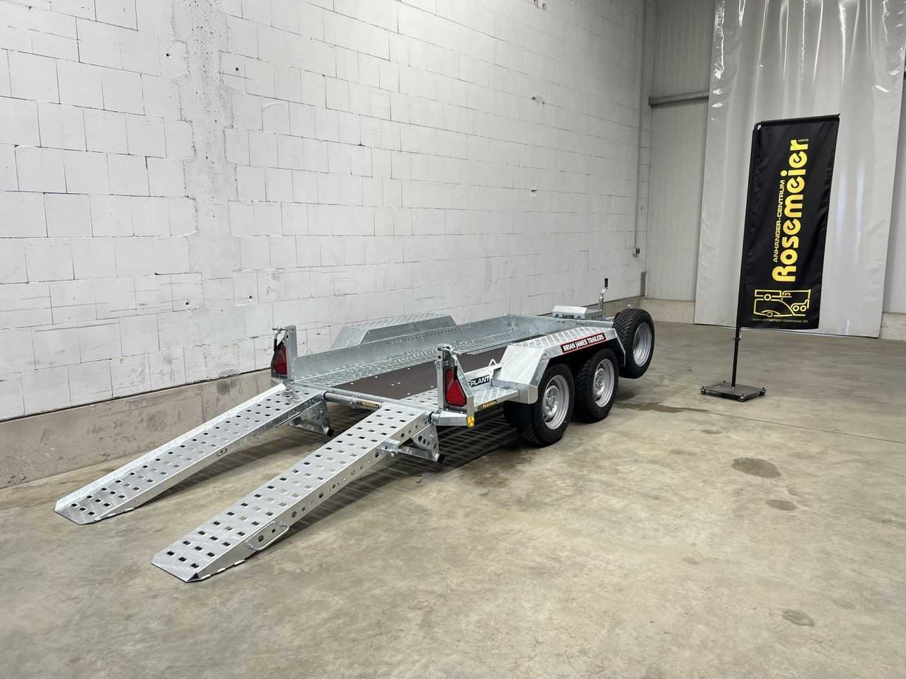BRIAN_JAMES Cargo Digger Plant 2 Maschinentransporter - Ремарке за строителна техника: снимка 2 BRIAN_JAMES Cargo Digger Plant 2 Maschinentransporter - Ремарке за строителна техника: снимка 2