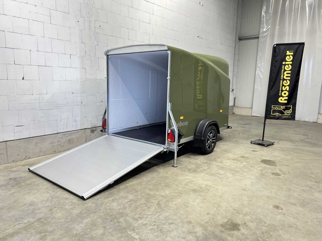 CHEVAL LIBERTE Cargo 1300.02+Tür Alu-Felgen Kofferanhänger - Затворена каросерия ремарке: снимка 2 CHEVAL LIBERTE Cargo 1300.02+Tür Alu-Felgen Kofferanhänger - Затворена каросерия ремарке: снимка 2
