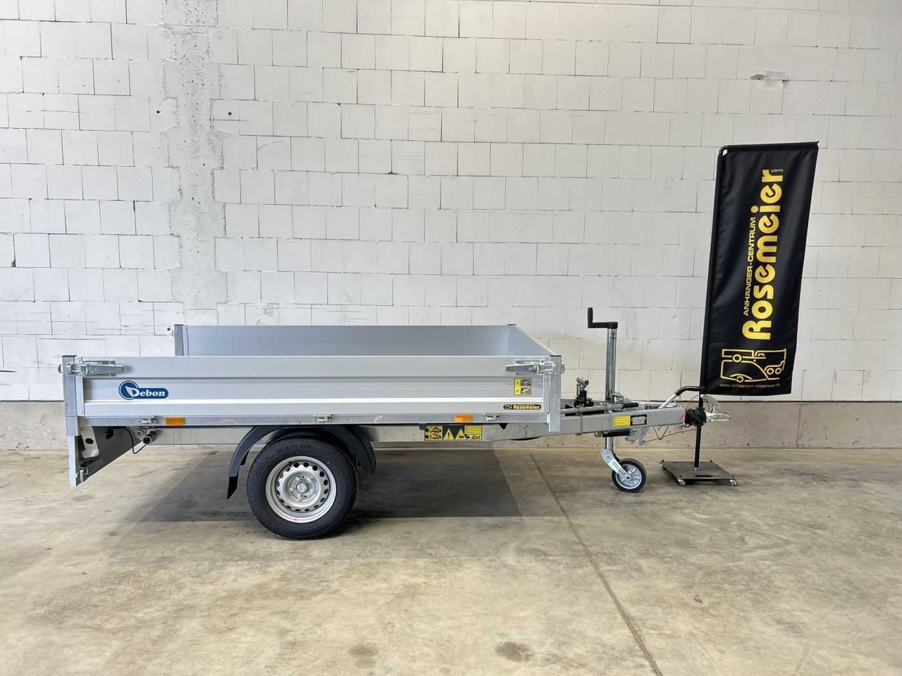 CHEVAL LIBERTE DEBON PW0E Eco 1500 Rückwärtskipper - Самосвал ремарке: снимка 5 CHEVAL LIBERTE DEBON PW0E Eco 1500 Rückwärtskipper - Самосвал ремарке: снимка 5