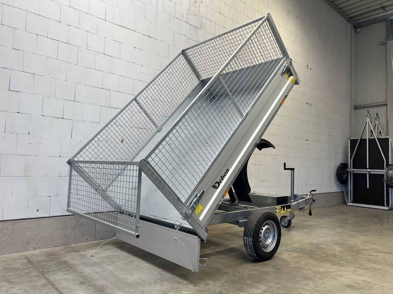 CHEVAL LIBERTE DEBON PW0E Lux 1500 Gitter Rückwärtskipper - Самосвал ремарке: снимка 2 CHEVAL LIBERTE DEBON PW0E Lux 1500 Gitter Rückwärtskipper - Самосвал ремарке: снимка 2