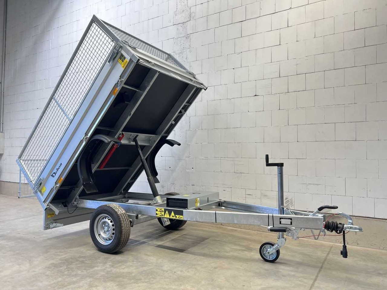 CHEVAL LIBERTE DEBON PW0E Lux 1500 Gitter Rückwärtskipper - Самосвал ремарке: снимка 4 CHEVAL LIBERTE DEBON PW0E Lux 1500 Gitter Rückwärtskipper - Самосвал ремарке: снимка 4