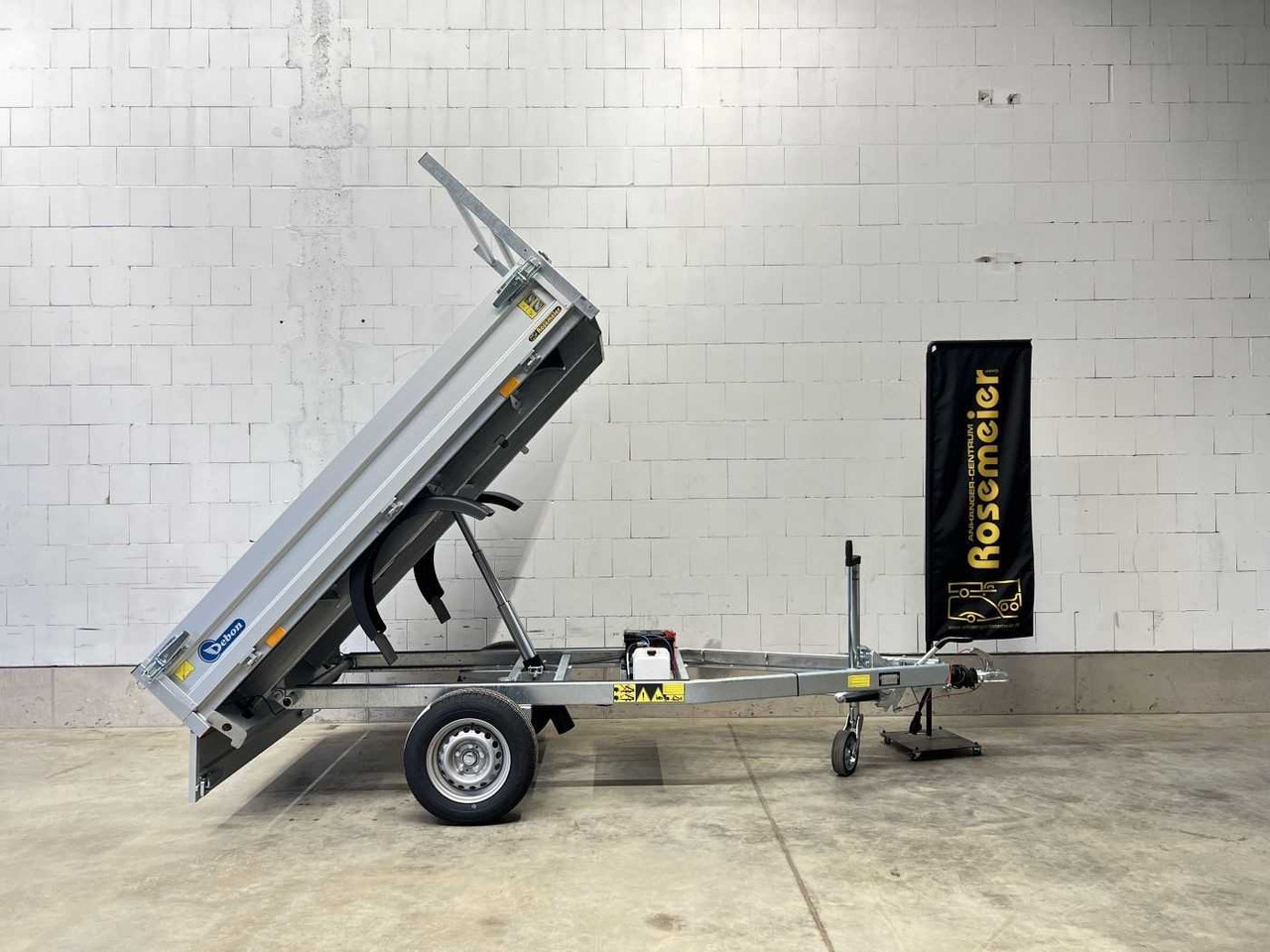 CHEVAL LIBERTE DEBON PW0E Lux 1500 Rückwärtskipper - Самосвал ремарке: снимка 1 CHEVAL LIBERTE DEBON PW0E Lux 1500 Rückwärtskipper - Самосвал ремарке: снимка 1