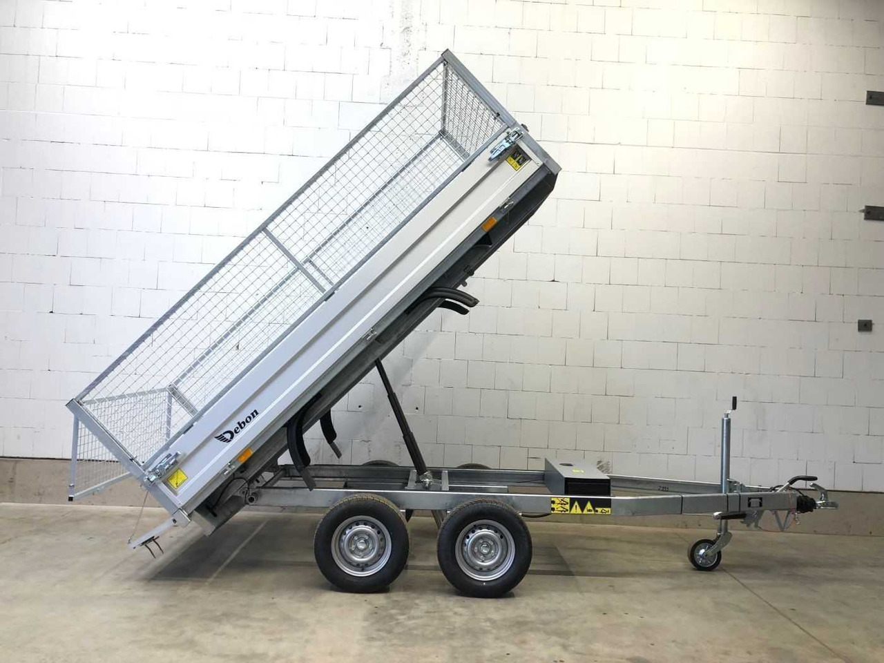 CHEVAL LIBERTE DEBON PW1.2E Lux E-Pumpe Gitter Rückwärtskipper - Самосвал ремарке: снимка 1 CHEVAL LIBERTE DEBON PW1.2E Lux E-Pumpe Gitter Rückwärtskipper - Самосвал ремарке: снимка 1