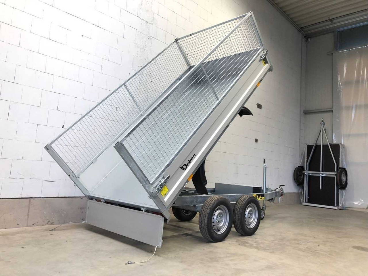 CHEVAL LIBERTE DEBON PW1.2E Lux E-Pumpe Gitter Rückwärtskipper - Самосвал ремарке: снимка 3 CHEVAL LIBERTE DEBON PW1.2E Lux E-Pumpe Gitter Rückwärtskipper - Самосвал ремарке: снимка 3