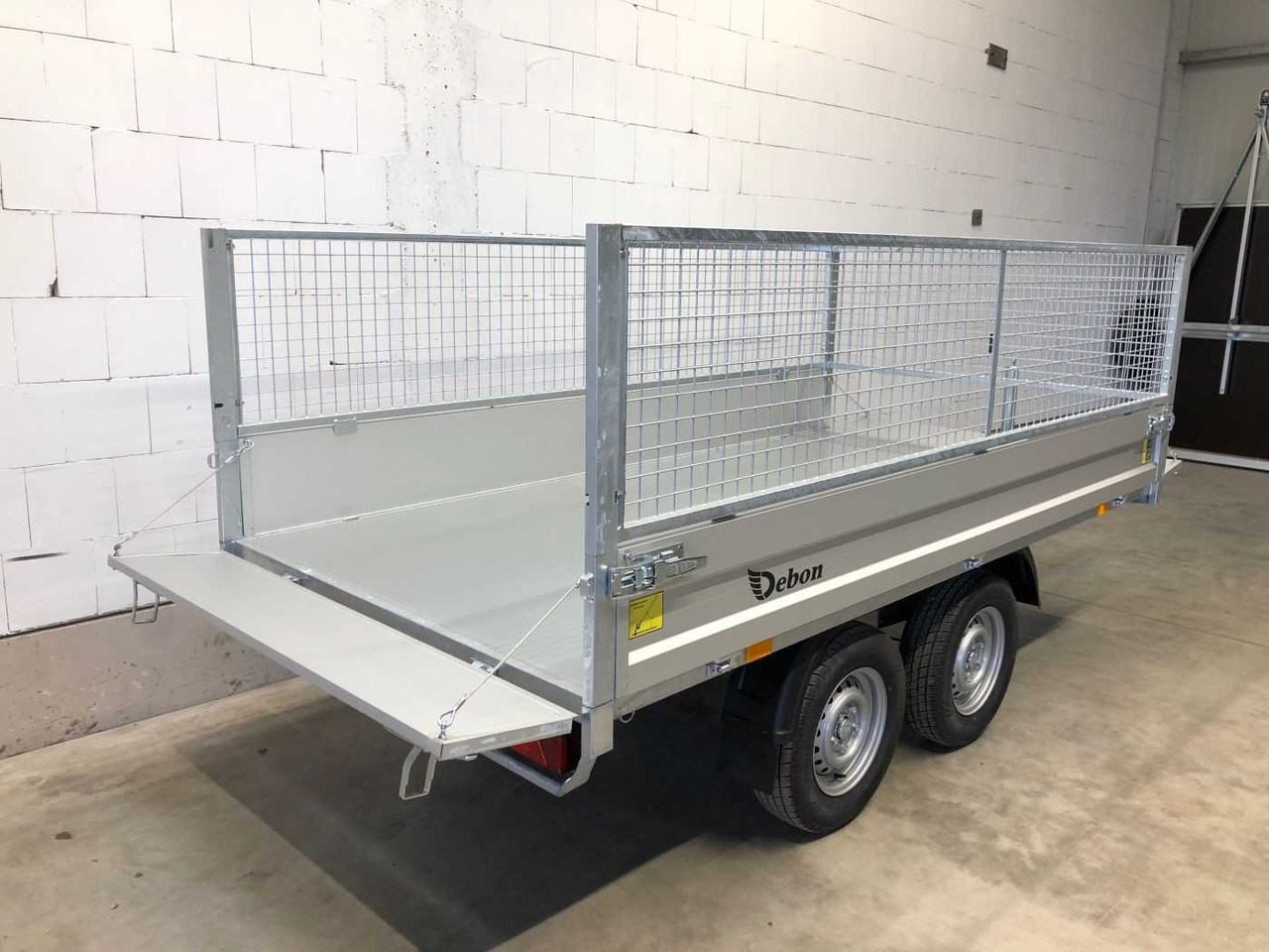 CHEVAL LIBERTE DEBON PW1.2E Lux E-Pumpe Gitter Rückwärtskipper - Самосвал ремарке: снимка 3 CHEVAL LIBERTE DEBON PW1.2E Lux E-Pumpe Gitter Rückwärtskipper - Самосвал ремарке: снимка 3