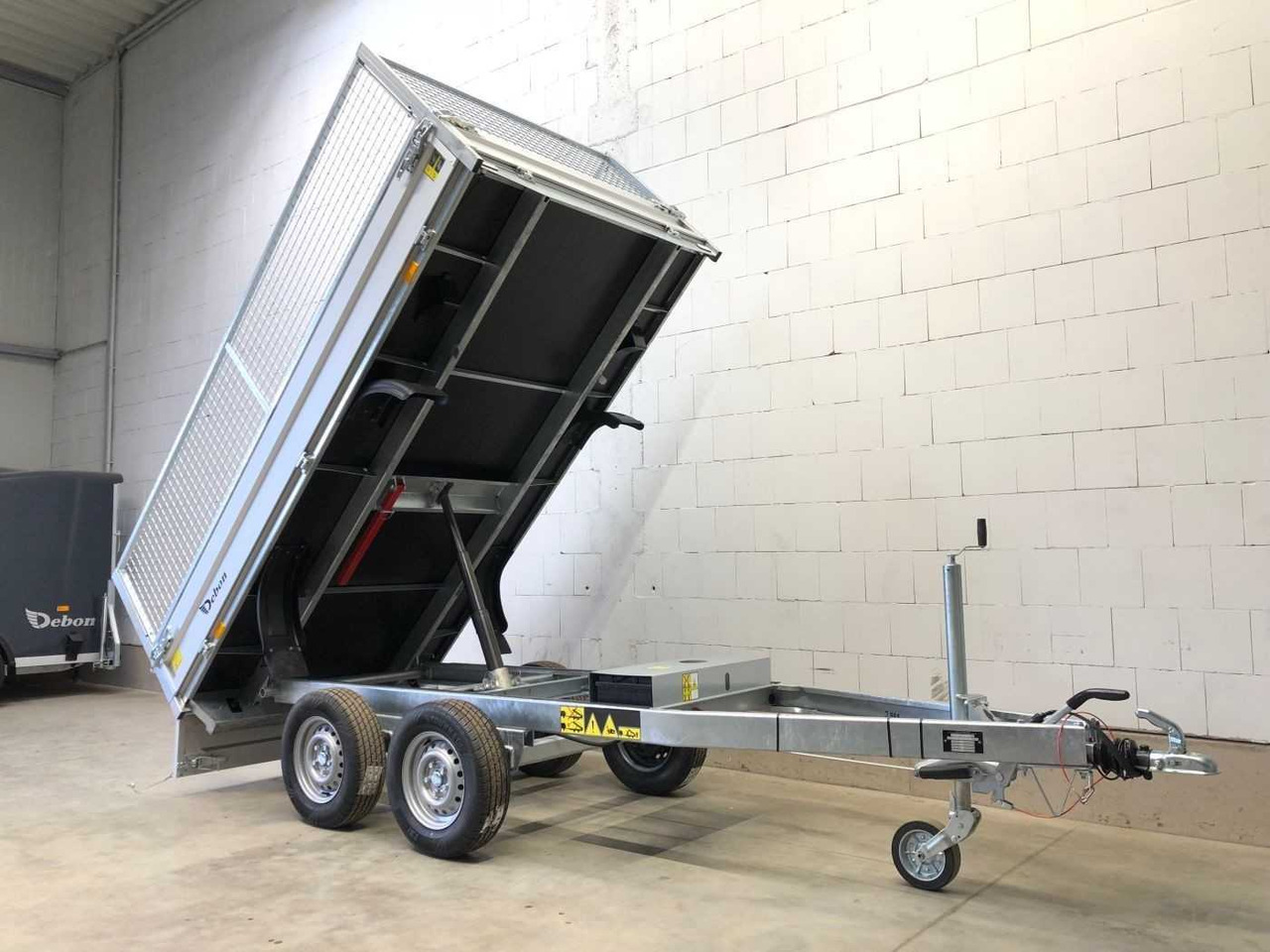 CHEVAL LIBERTE DEBON PW1.2E Lux E-Pumpe Gitter Rückwärtskipper - Самосвал ремарке: снимка 5 CHEVAL LIBERTE DEBON PW1.2E Lux E-Pumpe Gitter Rückwärtskipper - Самосвал ремарке: снимка 5