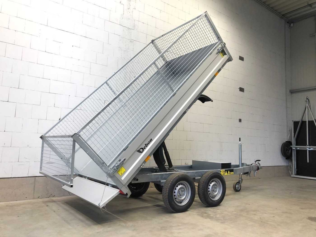 CHEVAL LIBERTE DEBON PW1.2E Lux E-Pumpe Gitter Rückwärtskipper - Самосвал ремарке: снимка 2 CHEVAL LIBERTE DEBON PW1.2E Lux E-Pumpe Gitter Rückwärtskipper - Самосвал ремарке: снимка 2