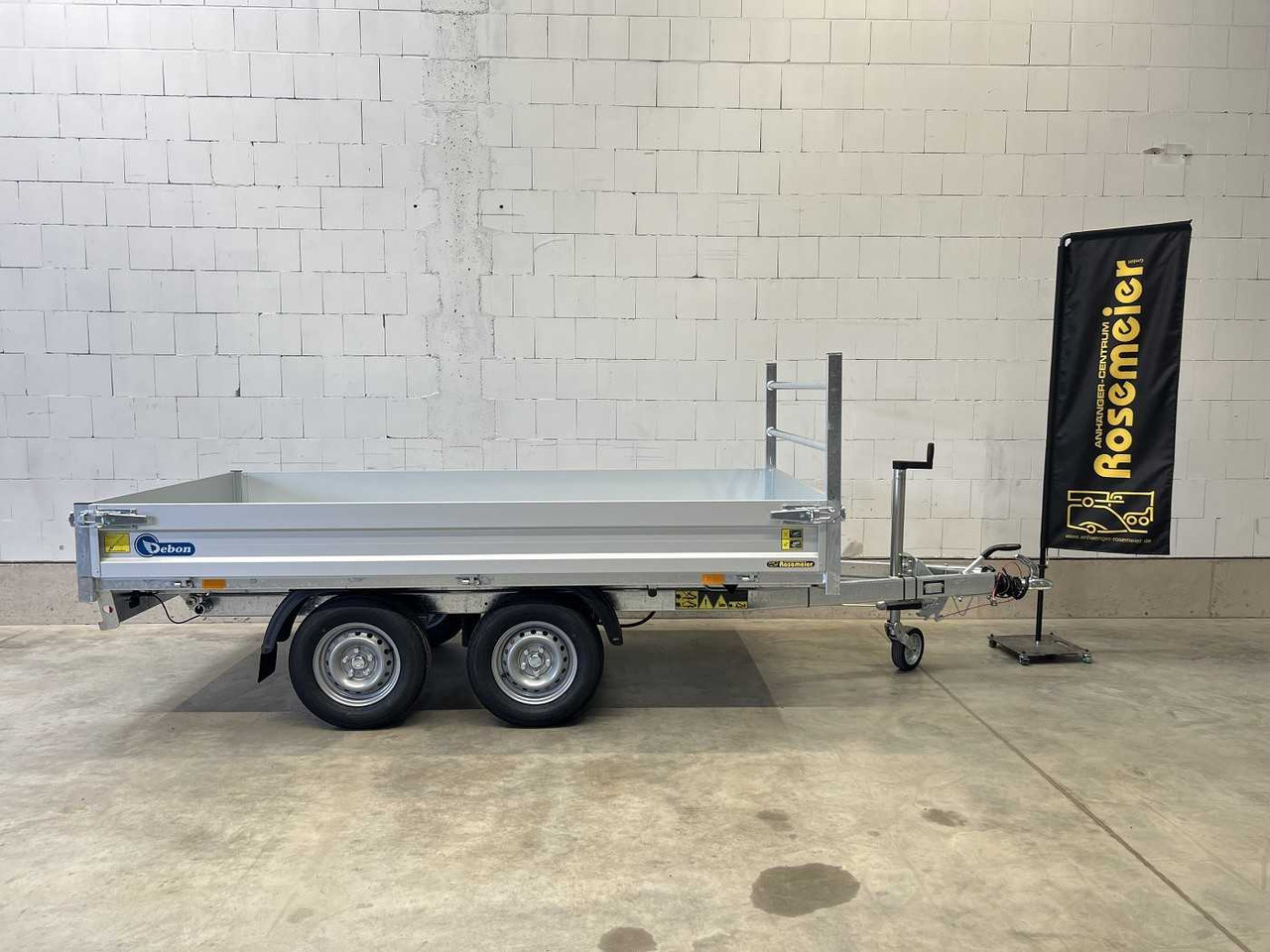 CHEVAL LIBERTE DEBON PW1.2E Lux E-Pumpe Rückwärtskipper - Самосвал ремарке: снимка 5 CHEVAL LIBERTE DEBON PW1.2E Lux E-Pumpe Rückwärtskipper - Самосвал ремарке: снимка 5