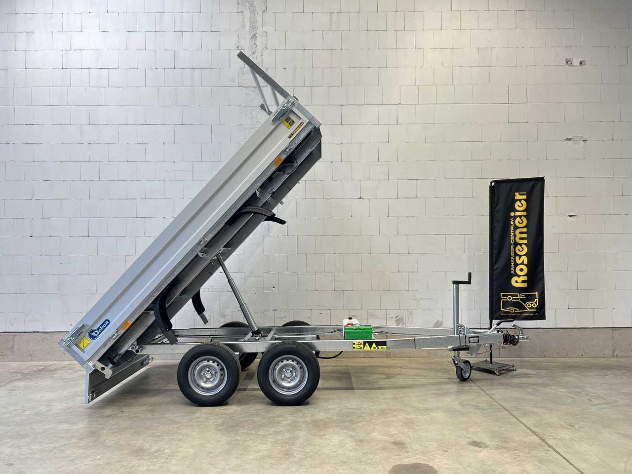 CHEVAL LIBERTE DEBON PW1.2E Lux E-Pumpe Rückwärtskipper - Самосвал ремарке: снимка 1 CHEVAL LIBERTE DEBON PW1.2E Lux E-Pumpe Rückwärtskipper - Самосвал ремарке: снимка 1