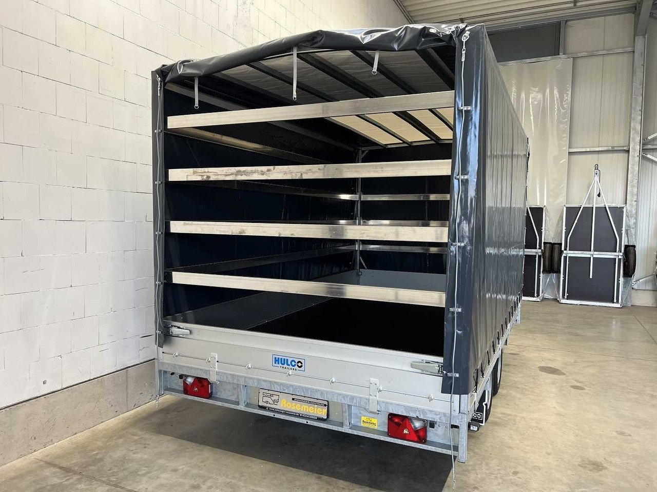 HULCO Medax-2 3000 Plane Hochlader - Брезентово ремарке: снимка 5 HULCO Medax-2 3000 Plane Hochlader - Брезентово ремарке: снимка 5