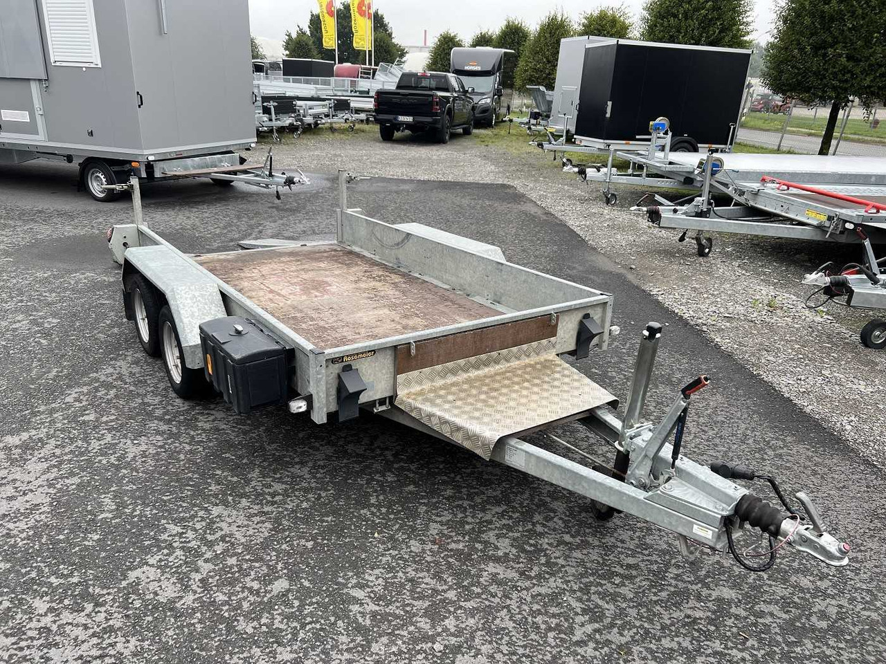 HUMBAUR HS-Senko TA Maschinentransporter - Ремарке за строителна техника: снимка 3 HUMBAUR HS-Senko TA Maschinentransporter - Ремарке за строителна техника: снимка 3
