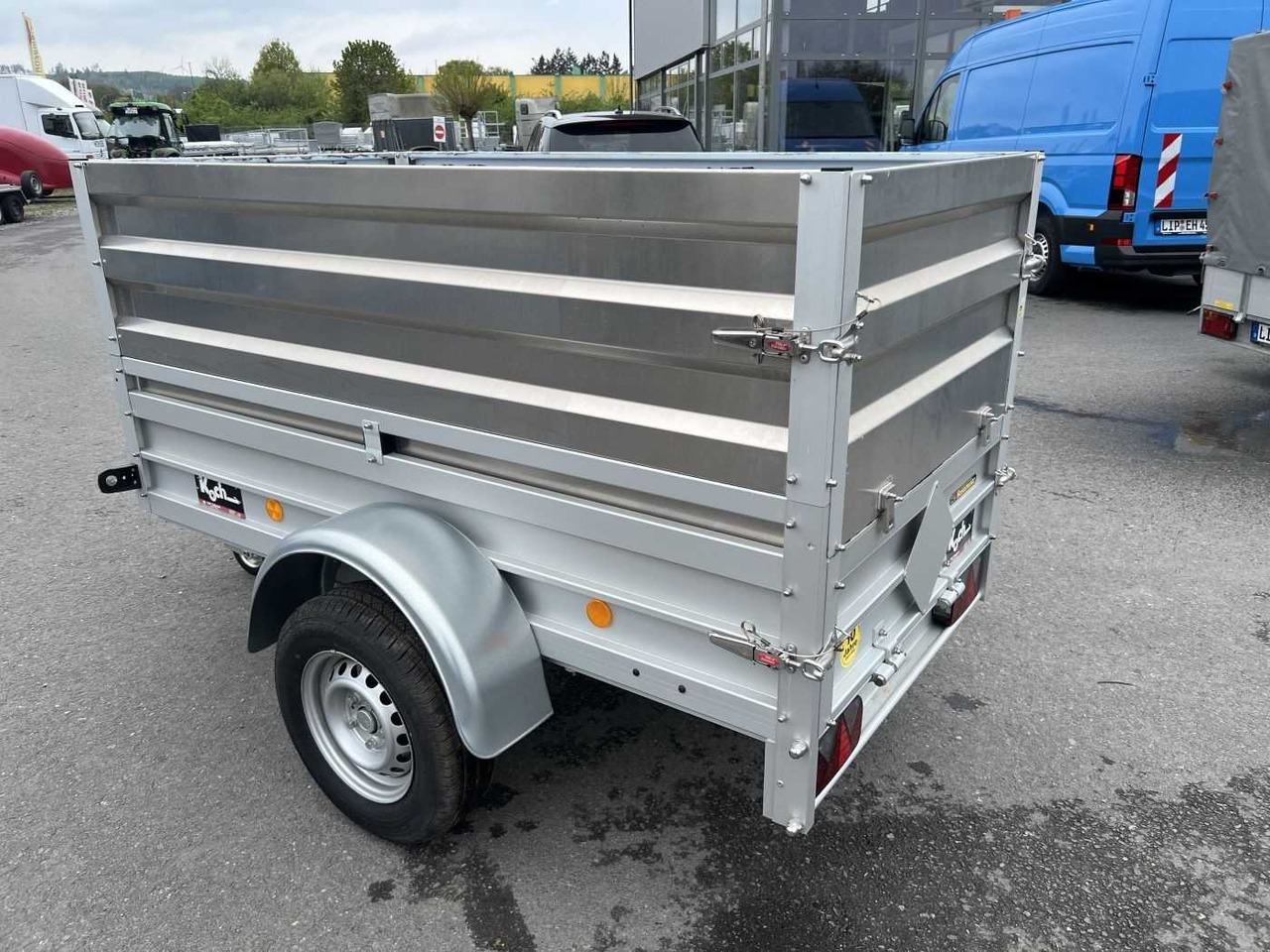 KOCH B1000 BWA Kastenanhänger gebremst - Ремарке за кола: снимка 5 KOCH B1000 BWA Kastenanhänger gebremst - Ремарке за кола: снимка 5