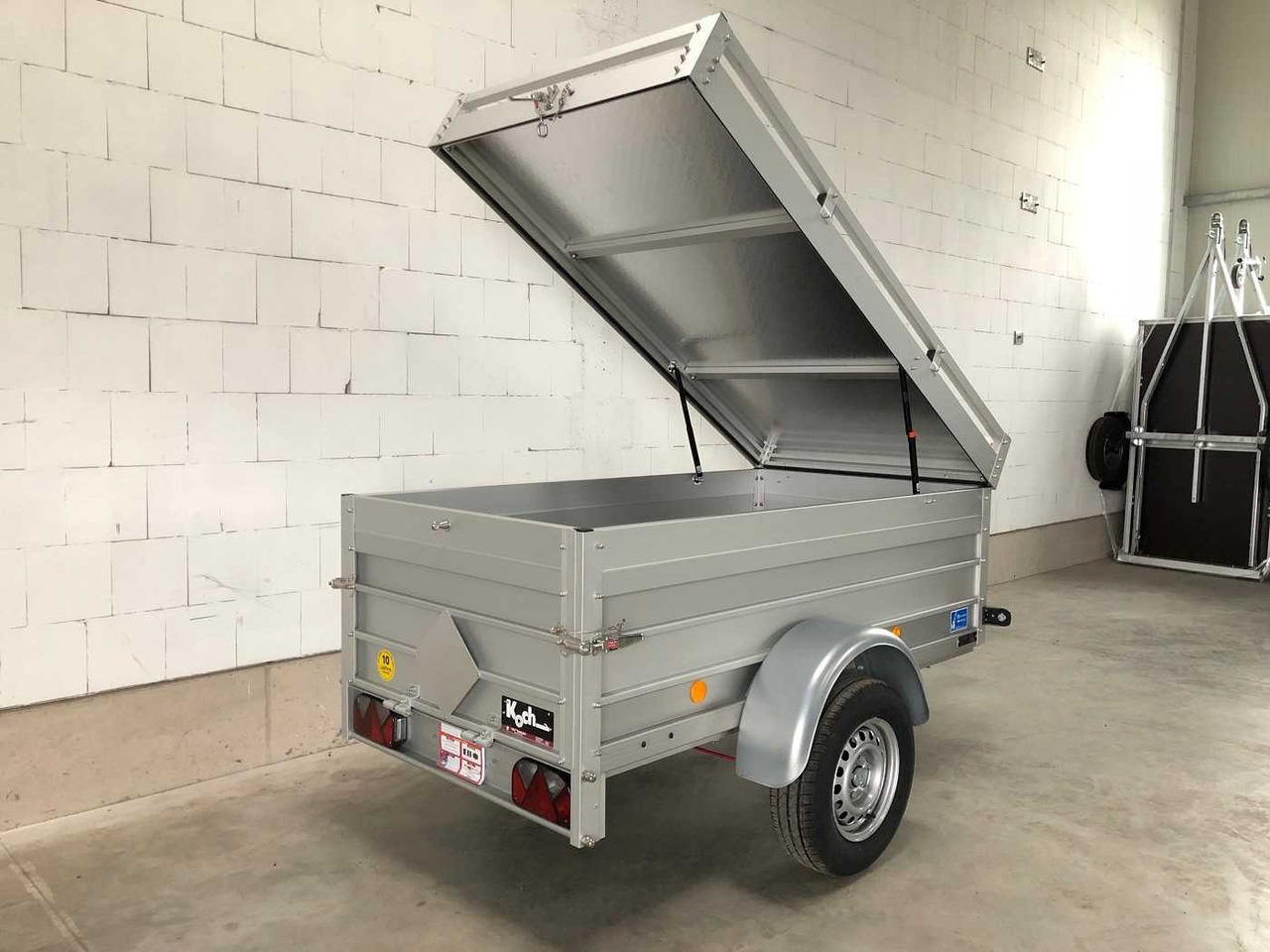 KOCH B1000 BWEH Deckel Deckelanhänger - Ремарке за кола: снимка 2 KOCH B1000 BWEH Deckel Deckelanhänger - Ремарке за кола: снимка 2