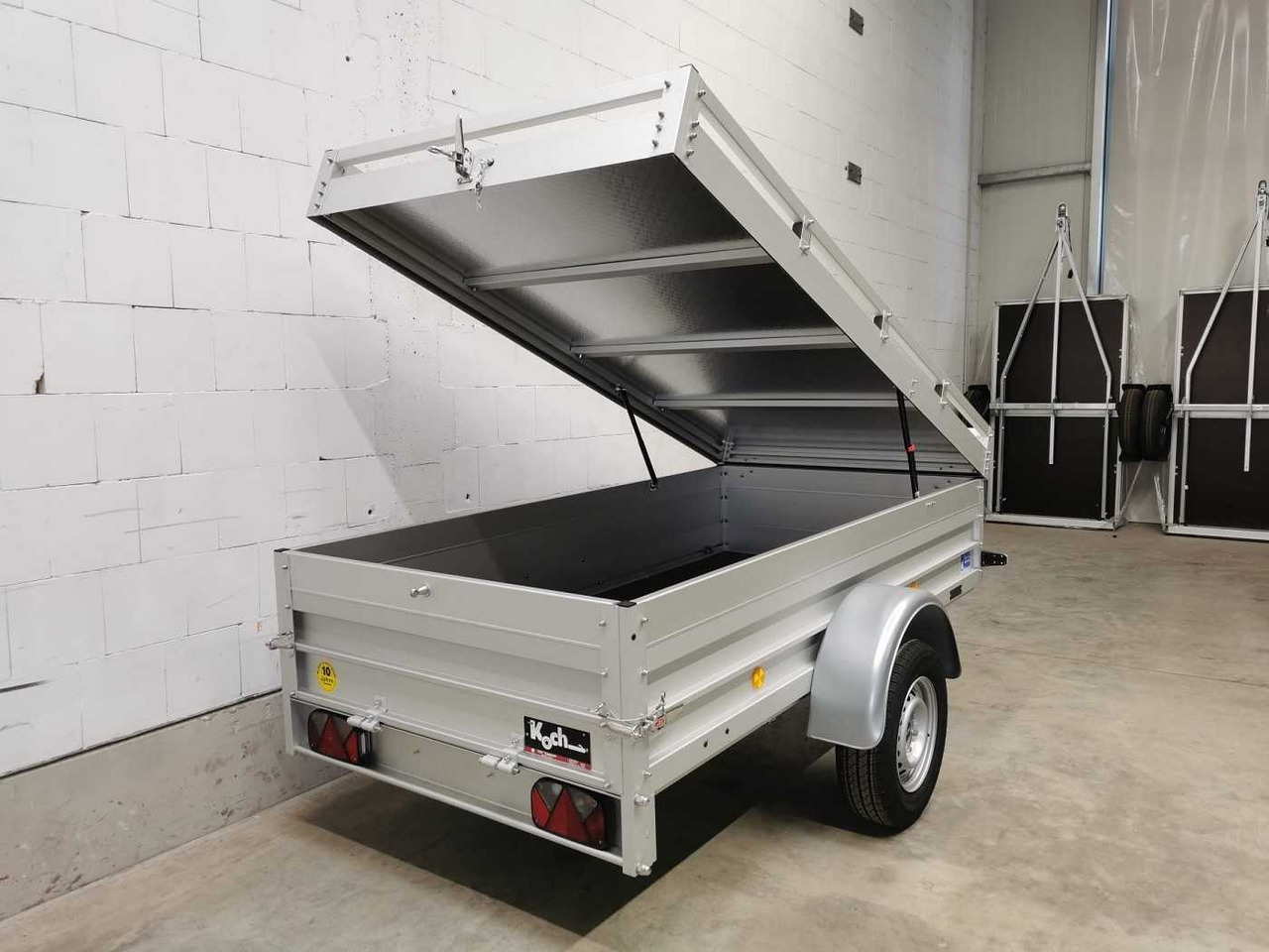 KOCH U4 Deckel Deckelanhänger - Ремарке за кола: снимка 2 KOCH U4 Deckel Deckelanhänger - Ремарке за кола: снимка 2