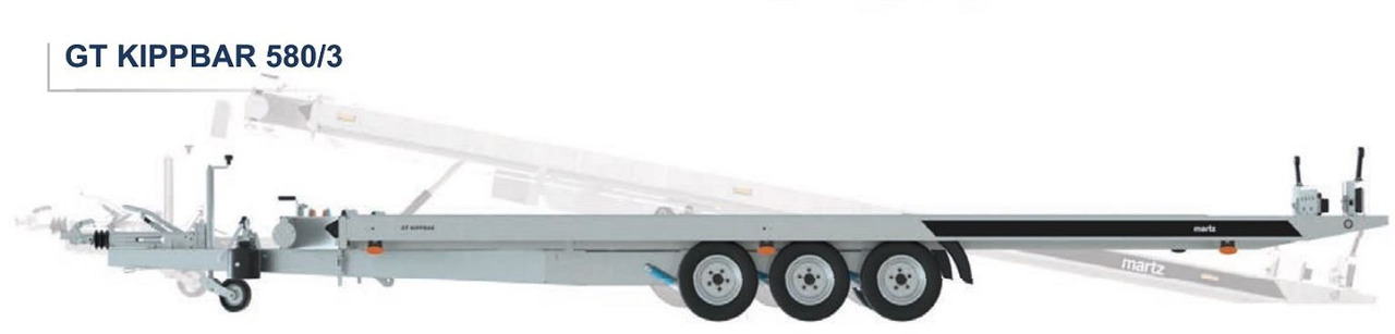 MARTZ GT Kippbar 580/3 3,5T ALB Autotransporter - Автовоз ремарке: снимка 1 MARTZ GT Kippbar 580/3 3,5T ALB Autotransporter - Автовоз ремарке: снимка 1