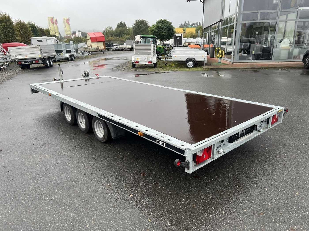 MARTZ GT Plateau 500/3 S 3,5T Holz Plattformanhänger - Автовоз ремарке: снимка 5 MARTZ GT Plateau 500/3 S 3,5T Holz Plattformanhänger - Автовоз ремарке: снимка 5