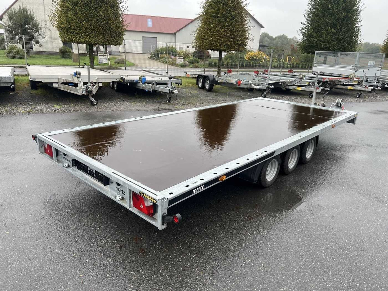 MARTZ GT Plateau 500/3 S 3,5T Holz Plattformanhänger - Автовоз ремарке: снимка 3 MARTZ GT Plateau 500/3 S 3,5T Holz Plattformanhänger - Автовоз ремарке: снимка 3