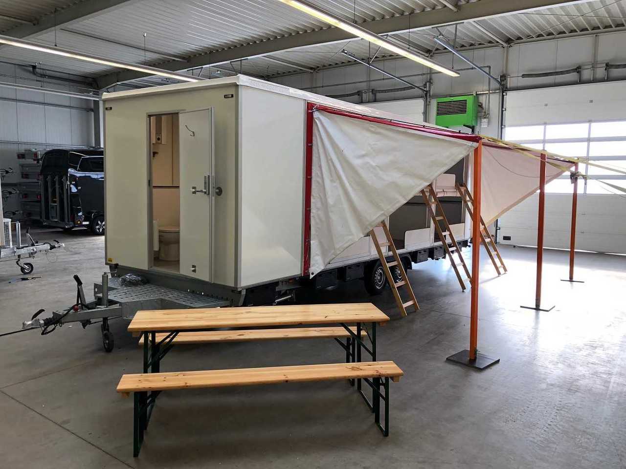 Нови Търговска каравана ROSEMEIER EW TA-NO Festivalanhänger Mannschaftswagen Campinganhänger: снимка 19